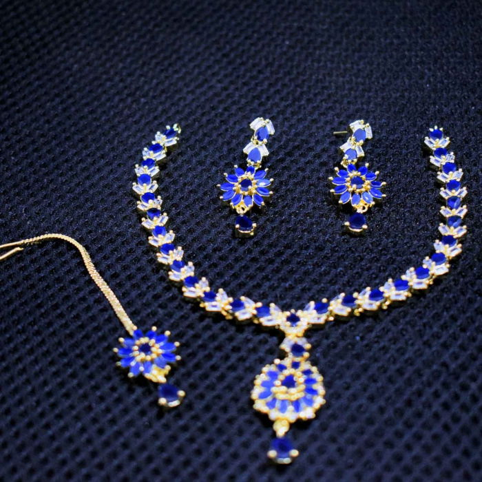 Blue stone artificial deals jewellery