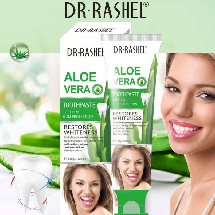 Buy Dr. Rashel Aloe Vera Toothpaste 120g - Cartco.pk