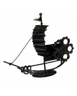 Buy musical ship decoration Piece in Black color - cartco.pk