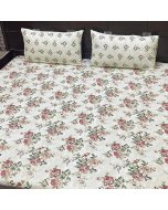 Buy luxurious Off-White Single Bed sheet with pillow cover | Cartco.pk 