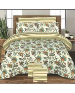 Buy Luxury White design single bed sheet online| Cartco.pk 