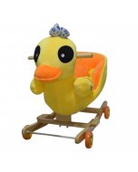 2in1 Plush Duck Baby Rocking Chair & Ride On