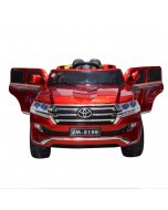 Land Cruiser V8 Design Remote Control Car for Kids - Painted Red Body
