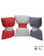 Buy Handmade Polyester Filled Tie-Shape Cushions Set| Cartco.pk 