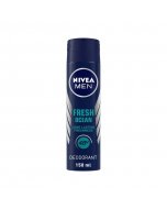 Buy Nivea Men Fresh Ocean Deodorant Body Spray 150ml - Cartco.pk