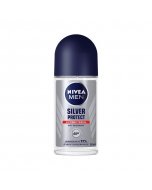 Buy Nivea Men Silver Antibacterial Deodorant Body Roll-On 50ml - Cartco.pk