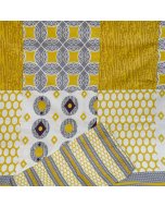 Buy Yellow, white and grey design bed Sheet Sets | Cartco.pk 
