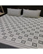 Buy Graceful Black checks design Bed sheet Online | Cartco.pk 
