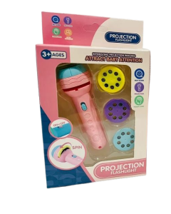  Projection Flash Light Educational Toy for Kids Spark Learning and Imagination - Cartco.pk