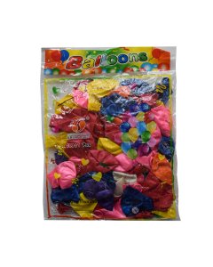 Buy 100 Pcs beautiful style Multicolor Balloons - cartco.pk