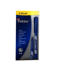 Buy 0.3mm tipBlue Fineliner Dollar Pointer - cartco.pk