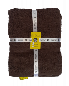 Buy Dark Brown Zero Twist bath towel online | Cartco.pk 
