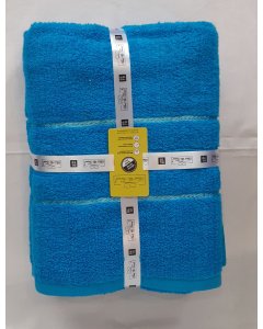 Buy Beige Light Blue Luxury Bath Towel online | Cartco.pk 