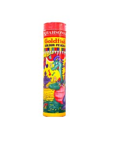 Buy Large Steel Bottle Goldfish 24 Color Pencils - cartco.pk
