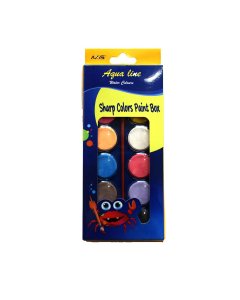 Buy Sharp colors paint box Axis Aqua line water colors - cartco.pk
