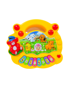 Baby Animal Piano Toy for Kids - Musical Fun for Little Musicians"