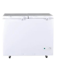 Haier Double Door Deep Freezer 325 Liter White Color, with Super-Fast Freezing Function Model: HDF-325H (Full Freezer)