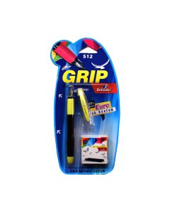 Buy Black/Yellow color Bahadur Grip Fountain Pen - cartco.pk