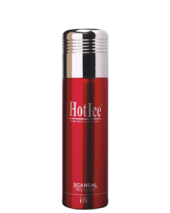 Buy Original Hot Ice Deodorant Body Spray Scandal Red - cartco.pk