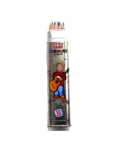 Buy Large 12 Colors Oro Coloriod Coloring pencils - cartco.pk