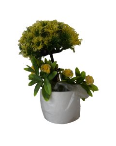 Buy Yellow Style Plastic Potted Flowers online in pakistan | Cartco.pk 