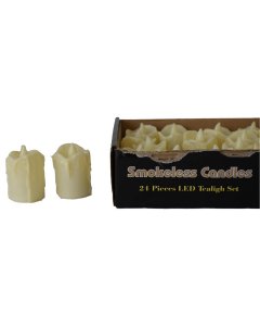 Buy Artificial Smokeless Candles Warm Candle Light - cartco.pk