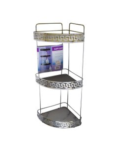 Buy Family Stainless Steel Tower Bathroom Corner Rack | Cartco.pk 
