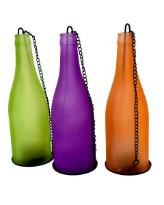 Buy 3 Pcs Set Bottle Shaped Hanging Candleholder - cartco.pk 