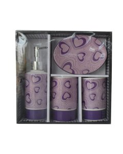Buy Purple style Ceramic Bathroom Set in Pakistan | Cartco.pk 