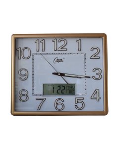 Buy Compas Digital and Analogue Wall Clock - cartco.pk