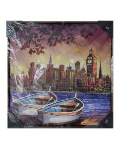 Canvas Painting - Boats