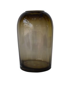 Buy Dark Brown color Glass Vase 1Pc - Cartco.pk