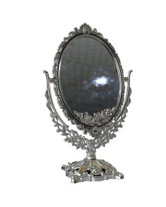 Fancy Looking Mirror - Silver 1Pcs