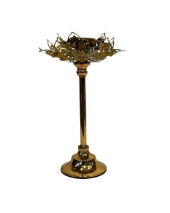 Buy beautiful 1 Pcs Golden Candle Stand online in pakistan - cartco.pk 