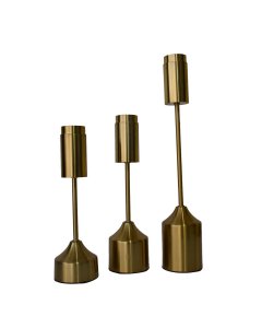 Buy beautiful Golden Metal Brass Candleholder - cartco.pk 