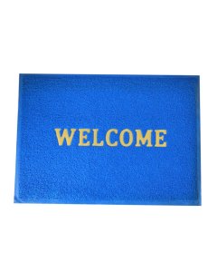 Welcome Door Mat - Rectangular - 1 Pcs-Blue