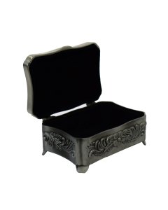 Buy Small Square Shape Floral Metal Box online - cartco.pk