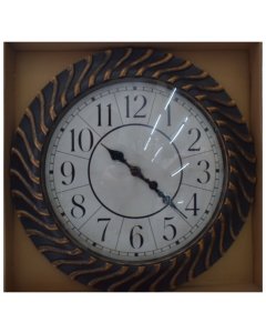 Buy Large Spiral Linings Round Shape wall clock - cartco.pk