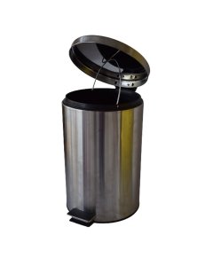 Buy Original Quality Stainless Steel Pedal Dustbin- cartco.pk 