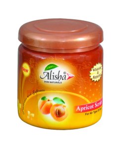 Alisha New Apricot Scrub Jar-150ml