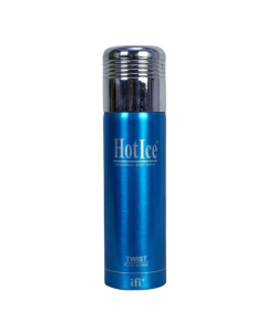 Hot Ice Deodorant Body Spray Twist L Blue Body Perfume - cartco.pk