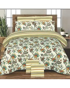Buy Luxury White design double size bed sheet online  | Cartco.pk 