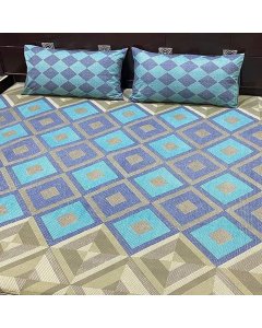 Buy elegant blue double size bed sheet online | Cartco.pk 