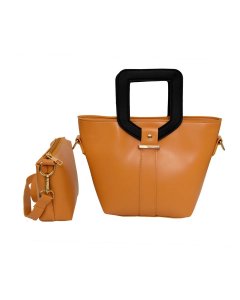 Buy Mustard Black Modesty-2 Women Hand Bag online - cartco.pk