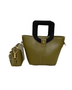 Buy Green Black Modesty-2 Women Hand Bag online - cartco.pk