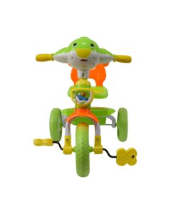 Tricycle for Kids with Music & Horn-Light Green