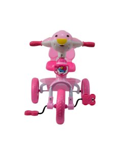 Tricycle for Kids with Music & Horn-Light Pink