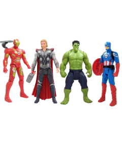 Avengers 4 Set Toys for Kids - Join the Superhero Team for Epic Adventures