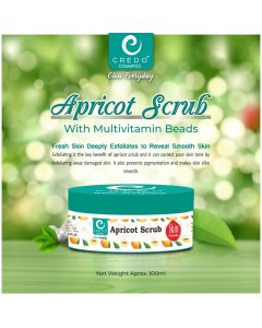 Buy Pure Quality Credo Apricot Scrub online - Cartco.pk