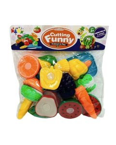 Children Fruit and Vegetable Cut Toys - Encourage Healthy Eating and Imaginative Play - Cartco.pk
